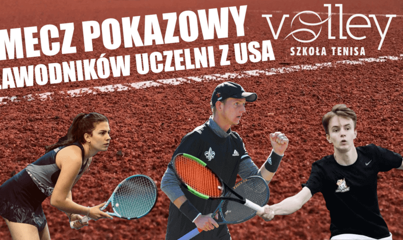 You are currently viewing Akademicy z USA na kortach Szkoły Tenisa Volley.